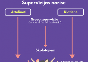 Supervīziju norise