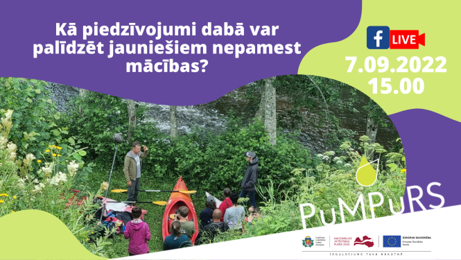 Tiešsaistes seminārs par jauniešu motivāciju un āra dzīves metodēm