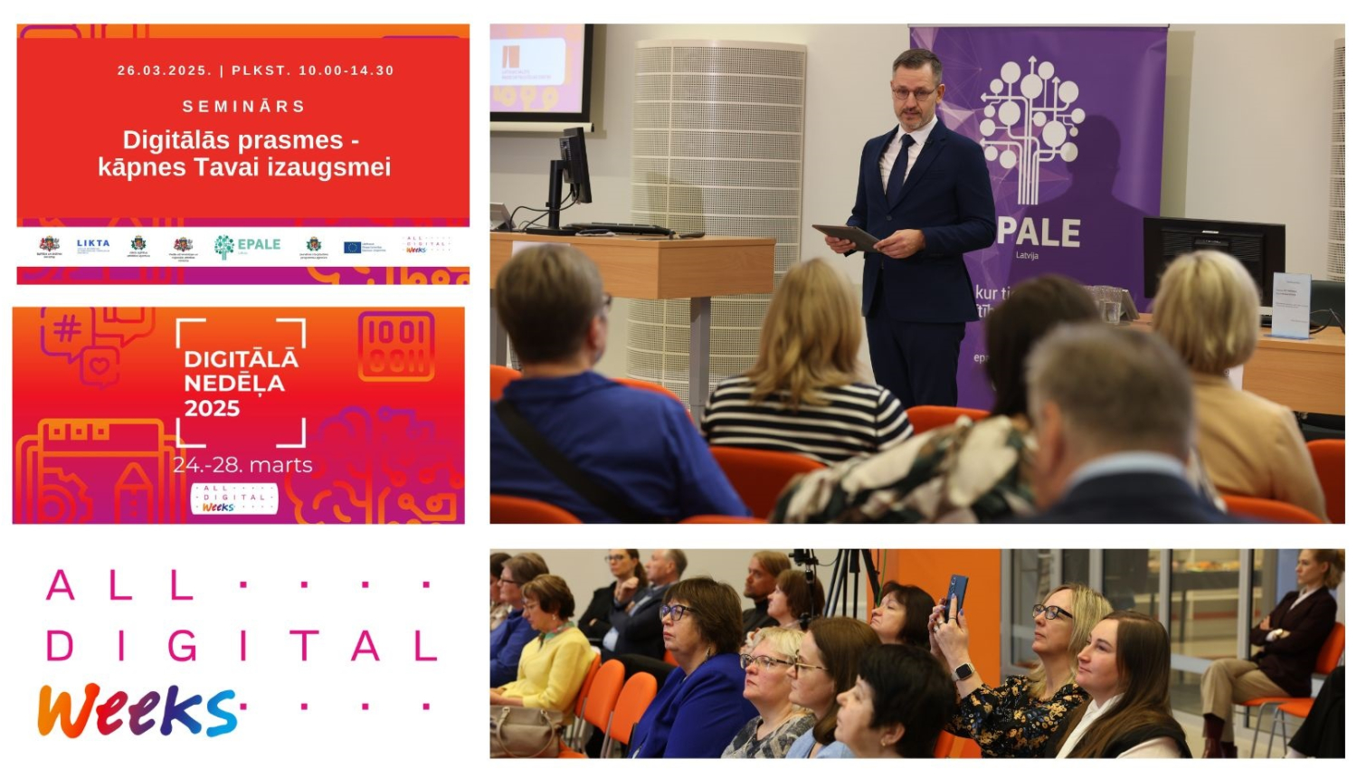 26.03.2025. seminars "Digitālās prasmes - kāpnes tavai izaugsmei"
